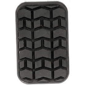 Help! By Dorman Brake Pedal Pad - Rubber Black OE Replacement - 20786