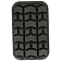 Help! By Dorman Brake Pedal Pad - Rubber Black OE Replacement - 20786