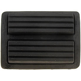 Help! By Dorman Brake Pedal Pad - Rubber Black OE Replacement - 20727