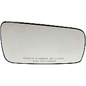 Help! By Dorman Exterior Mirror Glass Rectangular Power Single - 56105
