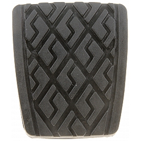 Help! By Dorman Brake Pedal Pad - Rubber Black OE Replacement - 20724