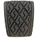 Help! By Dorman Brake Pedal Pad - Rubber Black OE Replacement - 20724
