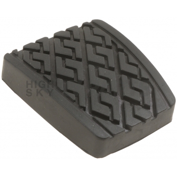 Help! By Dorman Brake Pedal Pad - Rubber Black OE Replacement - 20724-1