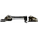 Help! By Dorman Exterior Door Handle - Plastic Silver/ Black Single - 81469