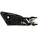 Help! By Dorman Interior Door Handle - Plastic Black Housing With Silver Lever Single - 81471