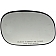 Help! By Dorman Exterior Mirror Glass Oval Power Single - 56107