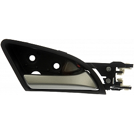 Help! By Dorman Interior Door Handle - Plastic Black Housing With Silver Lever Single - 81472