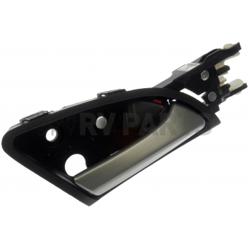 Help! By Dorman Interior Door Handle - Plastic Black Housing With Silver Lever Single - 81472-2