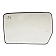 Help! By Dorman Exterior Mirror Glass Square Power Single - 56108