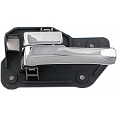 Help! By Dorman Interior Door Handle - Lever Plastic Silver Single - 81787