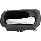 Help! By Dorman Interior Door Handle - Lever Plastic Gray Housing With Silver Lever Single - 92758