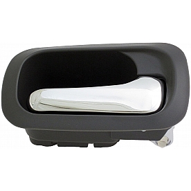 Help! By Dorman Interior Door Handle - Lever Plastic Gray Housing With Silver Lever Single - 92758