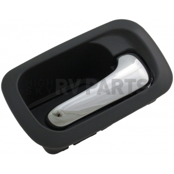 Help! By Dorman Interior Door Handle - Lever Plastic Gray Housing With Silver Lever Single - 92758-2