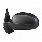 K-Source Exterior Mirror Manual OEM Black Single - 62092G