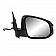 K-Source Exterior Mirror Electric OEM Black Single - 70201T