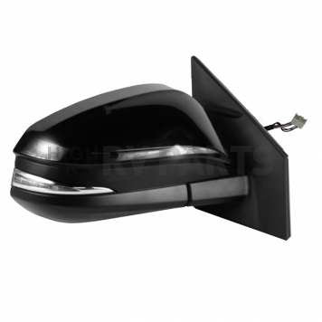 K-Source Exterior Mirror Electric OEM Black Single - 70201T-1