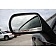 American Car Craft Exterior Mirror Trim Ring Stainless Steel Black Carbon Fiber - 052031BLK