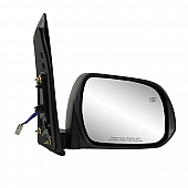 K-Source Exterior Mirror Electric Rectangular Black Single - 70203T