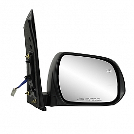 K-Source Exterior Mirror Electric Rectangular Black Single - 70203T