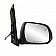 K-Source Exterior Mirror Electric Rectangular Black Single - 70203T