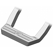 Carr Truck Step Silver Powder Coated Aluminum - 1140341