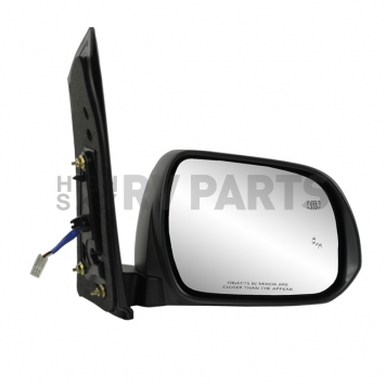 K-Source Exterior Mirror Electric OEM Black Single - 70205T