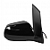 K-Source Exterior Mirror Electric OEM Black Single - 70205T