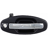 Help! By Dorman Exterior Door Handle - Plastic Silver Lever And Black Housing Single - 82262