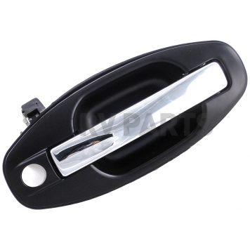 Help! By Dorman Exterior Door Handle - Plastic Silver Lever And Black Housing Single - 82262-2