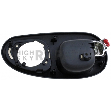 Help! By Dorman Interior Door Handle - Plastic Black Housing With Silver Lever Single - 84071-1