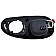 Help! By Dorman Interior Door Handle - Plastic Black Housing With Silver Lever Single - 84071