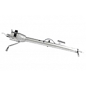 Flaming River Steering Column Bell Style 35 Inch Silver Stainless Steel - FR21014