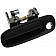 Help! By Dorman Exterior Door Handle - Plastic Black Single - 80423