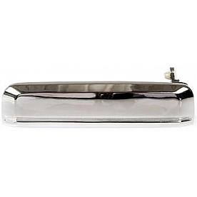 Help! By Dorman Exterior Door Handle - Plastic Silver Single - 90009