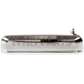 Help! By Dorman Exterior Door Handle - Plastic Silver Single - 90009