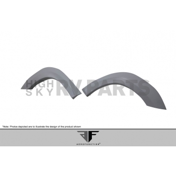 Extreme Dimensions Fender Flare - Gray Polyurethane Primered Set Of 2 - 112661
