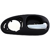 Help! By Dorman Interior Door Handle - Plastic Black Housing With Silver Lever Single - 84072