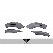 Extreme Dimensions Fender Flare - Gray Polyurethane Primered Set Of 2 - 112662