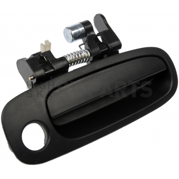 Help! By Dorman Exterior Door Handle - Plastic Black Single - 80424-2