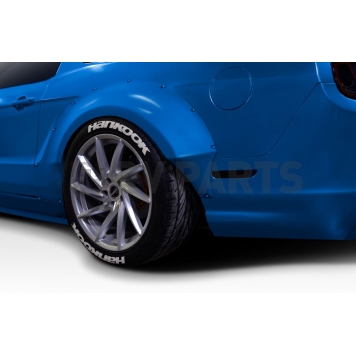 Extreme Dimensions Fender Flare - Black Fiberglass Reinforced Plastic Matte Set Of 4 - 112634