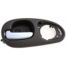 Help! By Dorman Interior Door Handle - Lever Plastic Gray Housing With Silver Lever Single - 84074