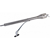 Flaming River Steering Column Bell Style 35 Inch Silver Stainless Steel - FR21015PL