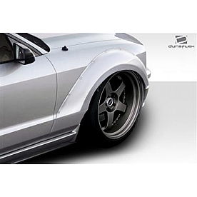 Extreme Dimensions Fender Flare - Black Fiberglass Reinforced Plastic Matte Set Of 2 - 112635