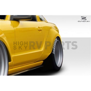 Extreme Dimensions Fender Flare - Black Fiberglass Reinforced Plastic Matte Set Of 2 - 112636
