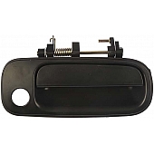Help! By Dorman Exterior Door Handle - Plastic Black Single - 90015