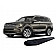 Black Horse Offroad Running Board Aluminum Stationary Black - PRK376BK