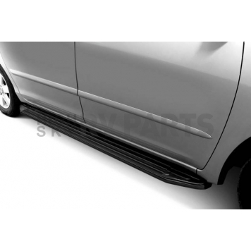 Black Horse Offroad Running Board Aluminum Stationary Black - PRK376BK-5