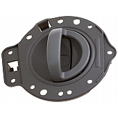 Help! By Dorman Interior Door Handle - Paddle OEM Gray Single - 84078