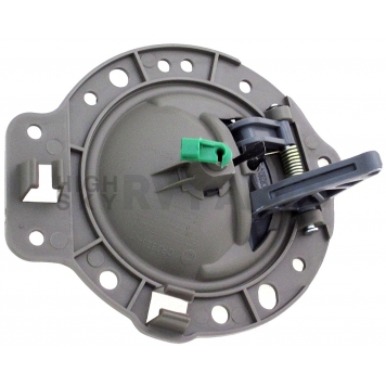Help! By Dorman Interior Door Handle - Paddle OEM Gray Single - 84078-1