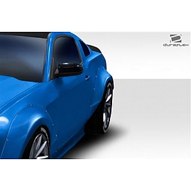 Extreme Dimensions Fender Flare - Black Fiberglass Reinforced Plastic Matte Set Of 2 - 112624